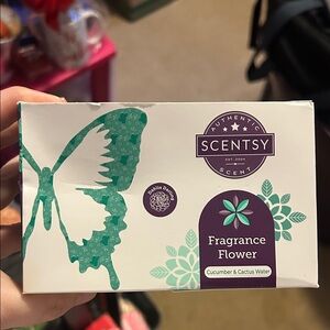 Scentsy Fragrance Flower - Teal and Purple
